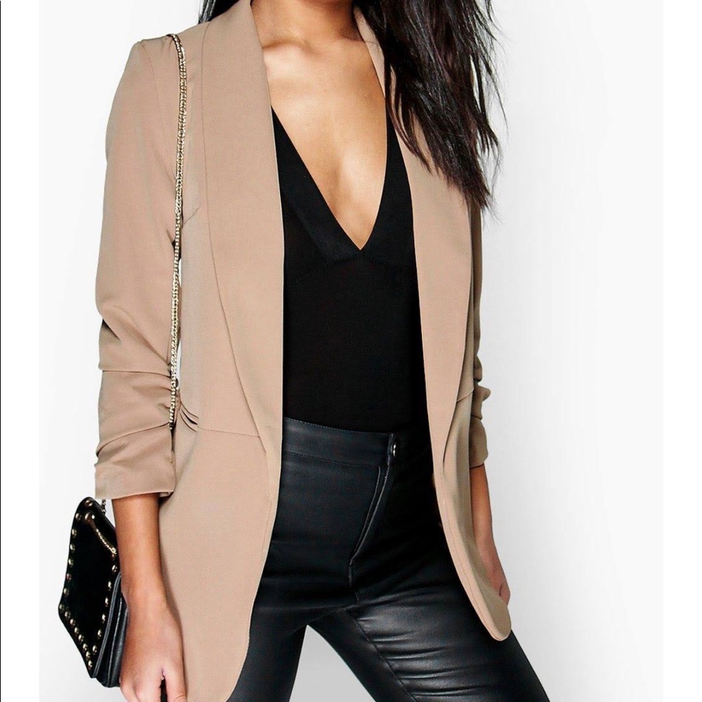 Camel blazer